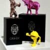 Lot, Elephant Spirit - Bear Spirit - Pac Man 10 cm - Image 2