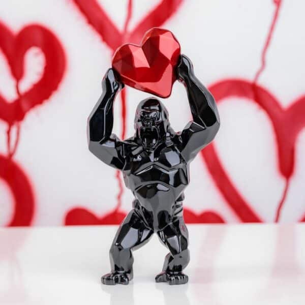 Kong Love (Red edition) Noir Brillant, 2025 – Image 2