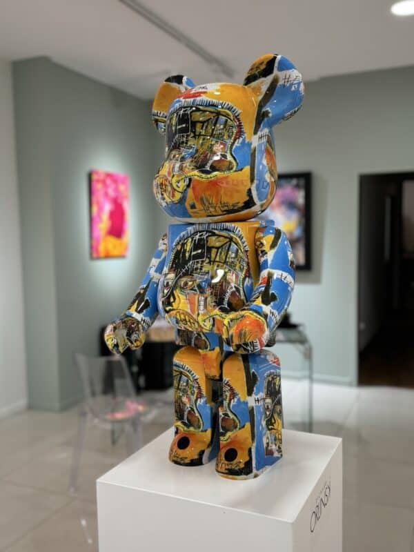 Bearbrick 1000% Jean-Michel Basquiat #10, 2024 – Image 3