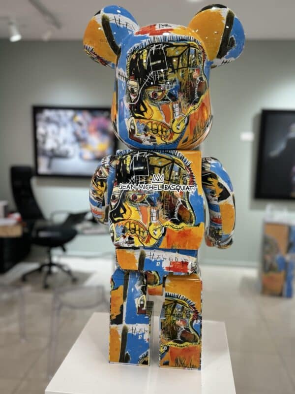 Bearbrick 1000% Jean-Michel Basquiat #10, 2024 – Image 6