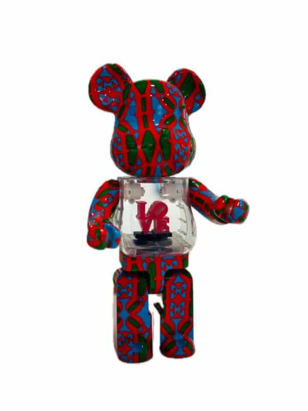 Bearbrick 400% Robert Indiana - LOVE