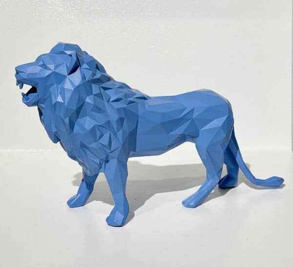 Lion spirit, matt blue edition, 2025 - Image 2