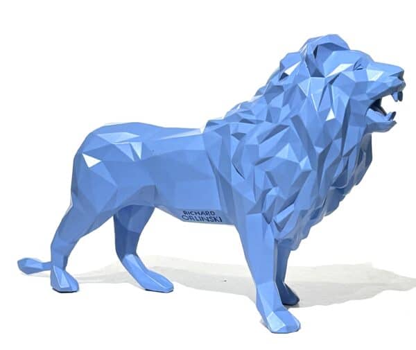 Lion spirit, matt blue edition, 2025