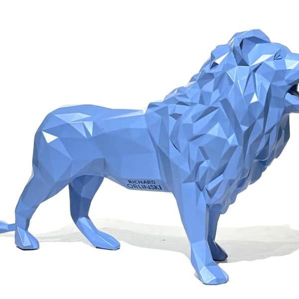 Lion spirit, matt blue edition, 2025
