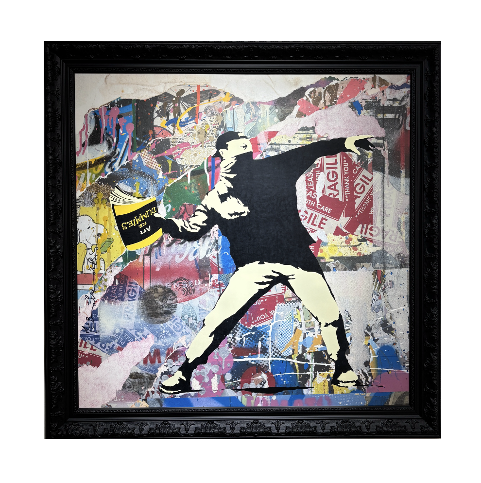 Banksy Thrower, 2024