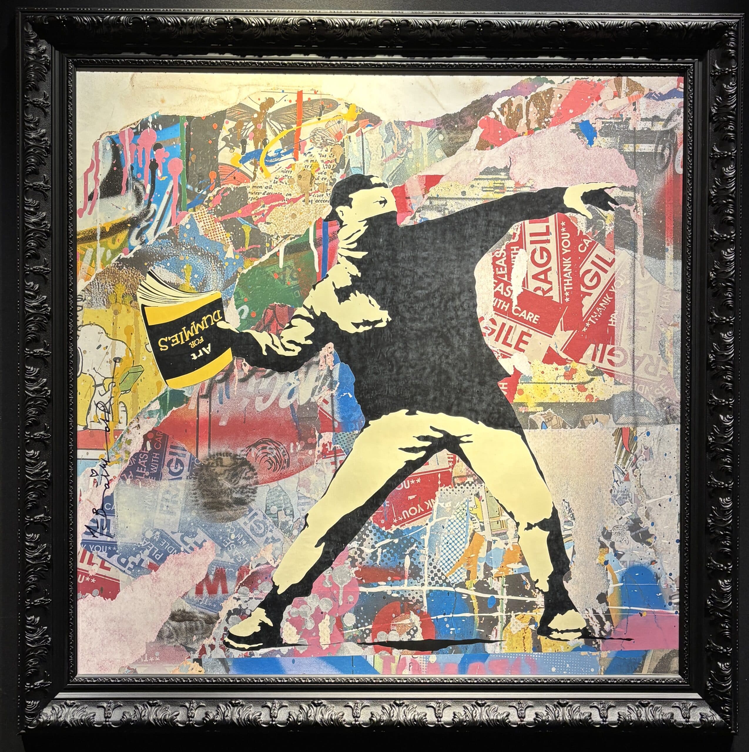 Banksy Thrower, 2024