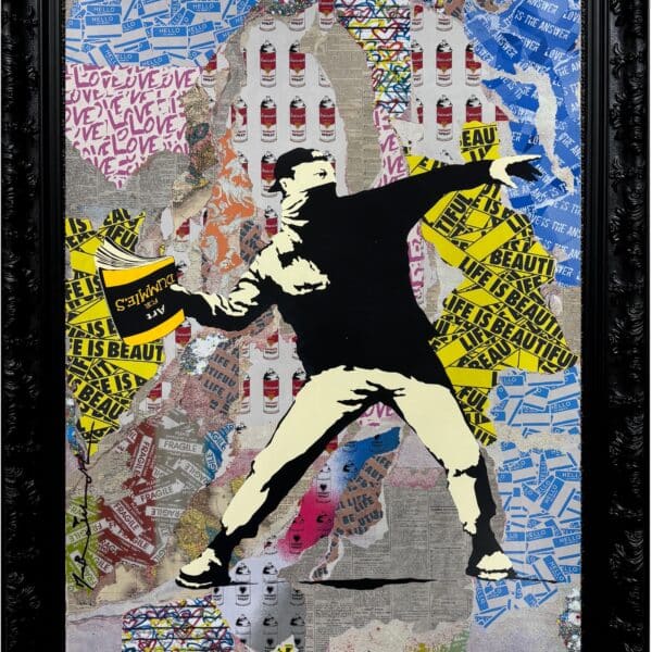 Banksy Thrower, 2024