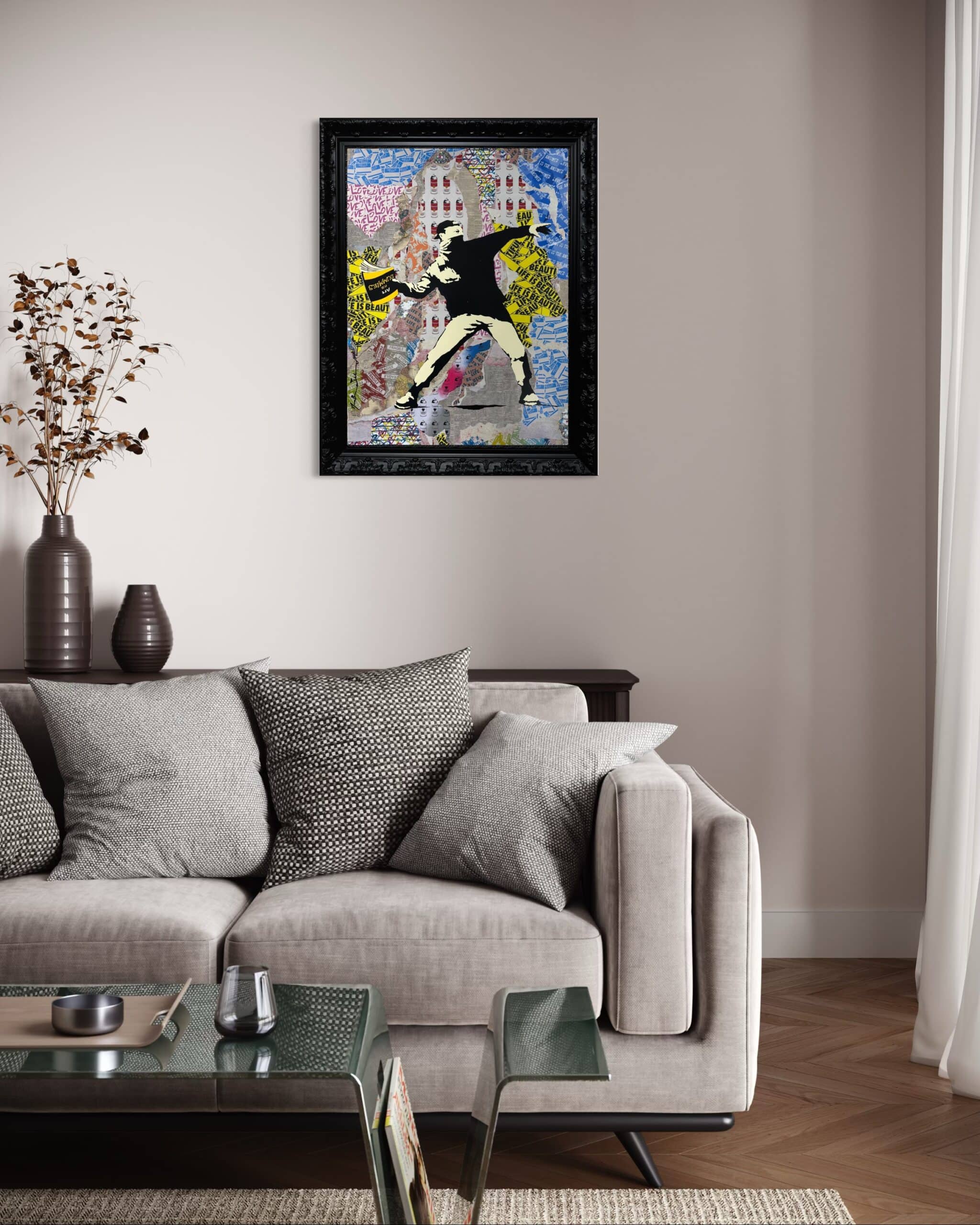 Banksy thrower, 2024 – Image 3