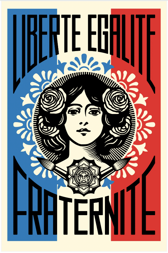 Liberté égalité fraternité, 2025