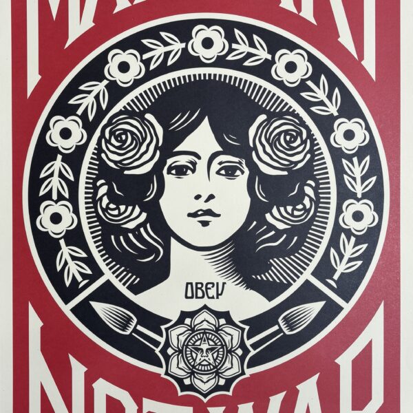 Make art not war, 2025