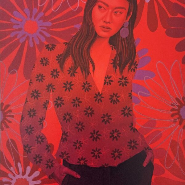Crimson flower, 2026