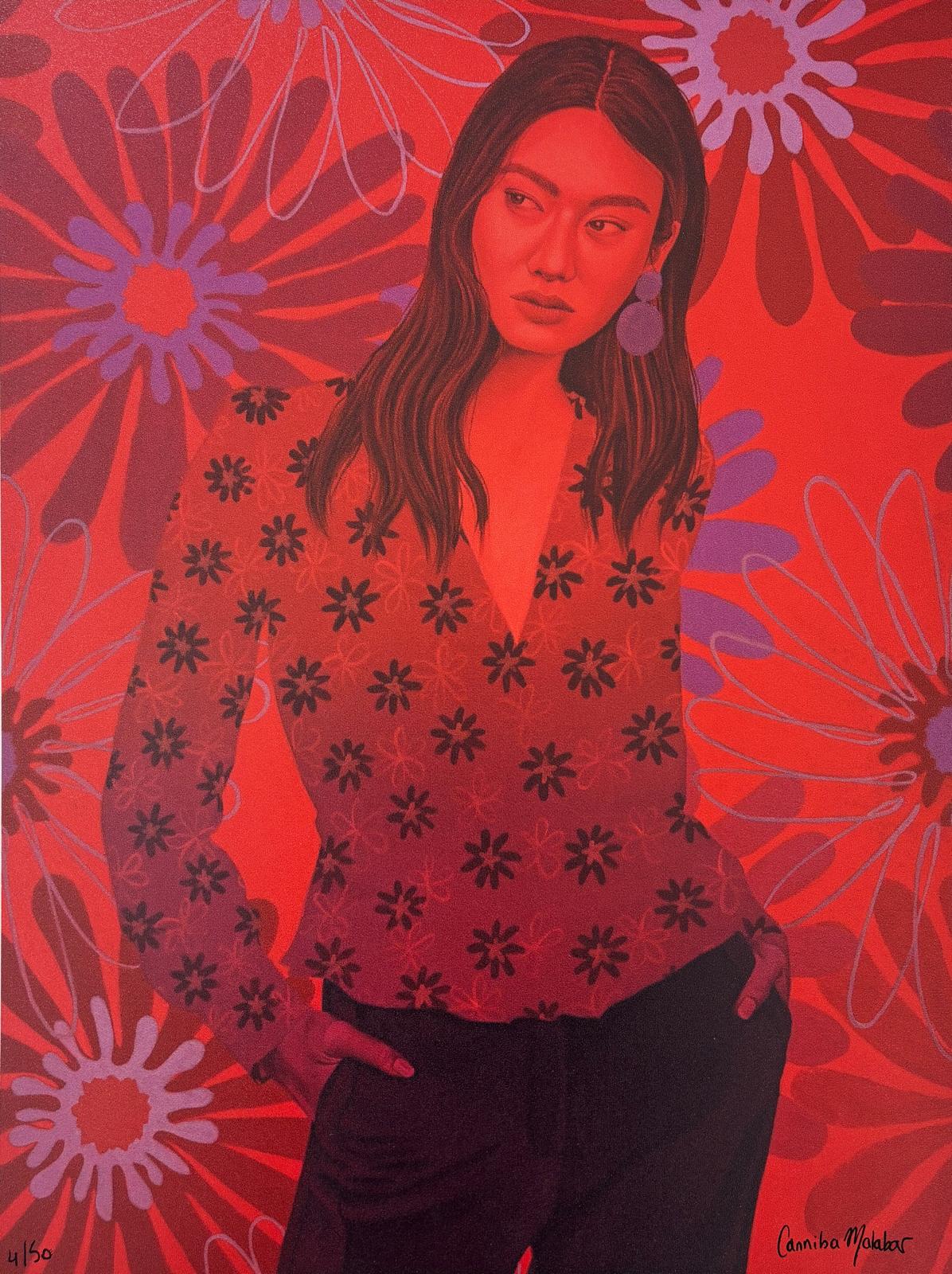 Crimson flower, 2026