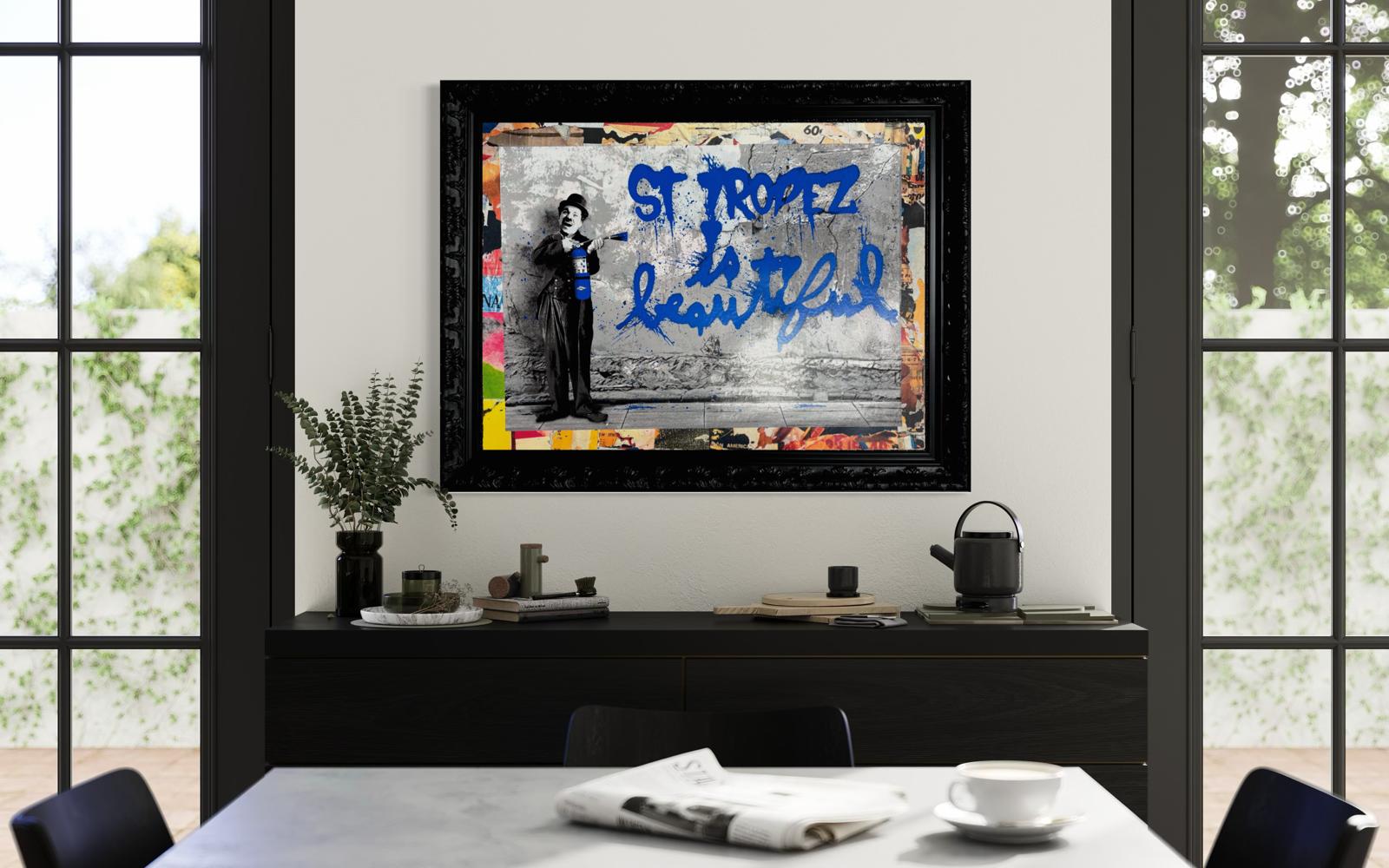 St. Tropez Is Beautiful - Blue, 2022 – Image 3
