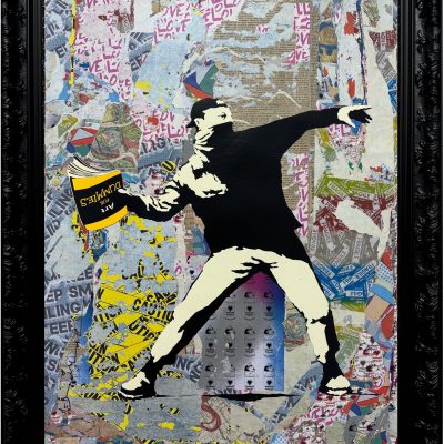 Banksy thrower
